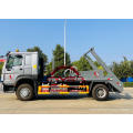 swing arm garbage truck roll off truck